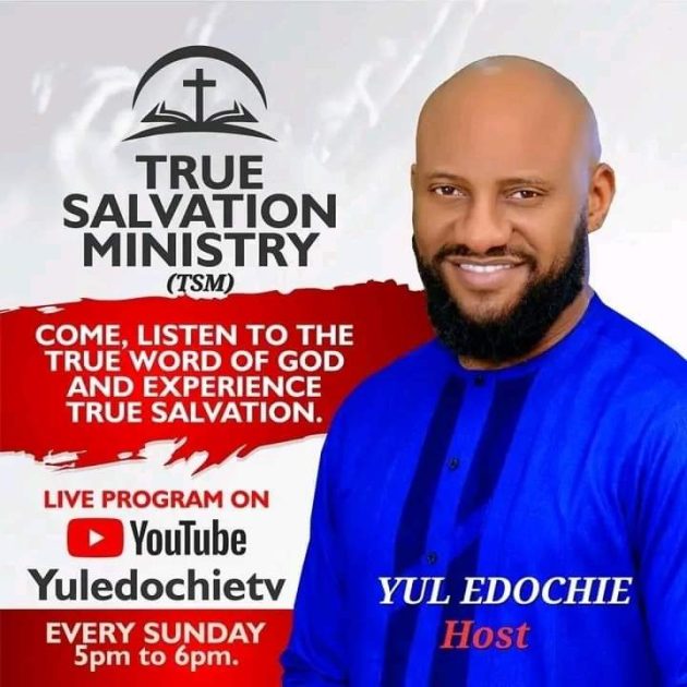 BREAKING: Yul Edochie Quits Acting to Answer ‘God’s Call’, Opens His Own Church