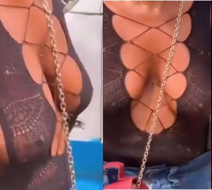 Lady Harassed by Young Men Over Outfit She Wore to a Park (Photos, Video)