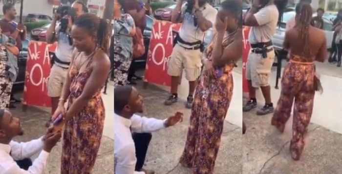 ABSU Lecturer Proposes to His Student in Class on Valentine’s Day (VIDEO)