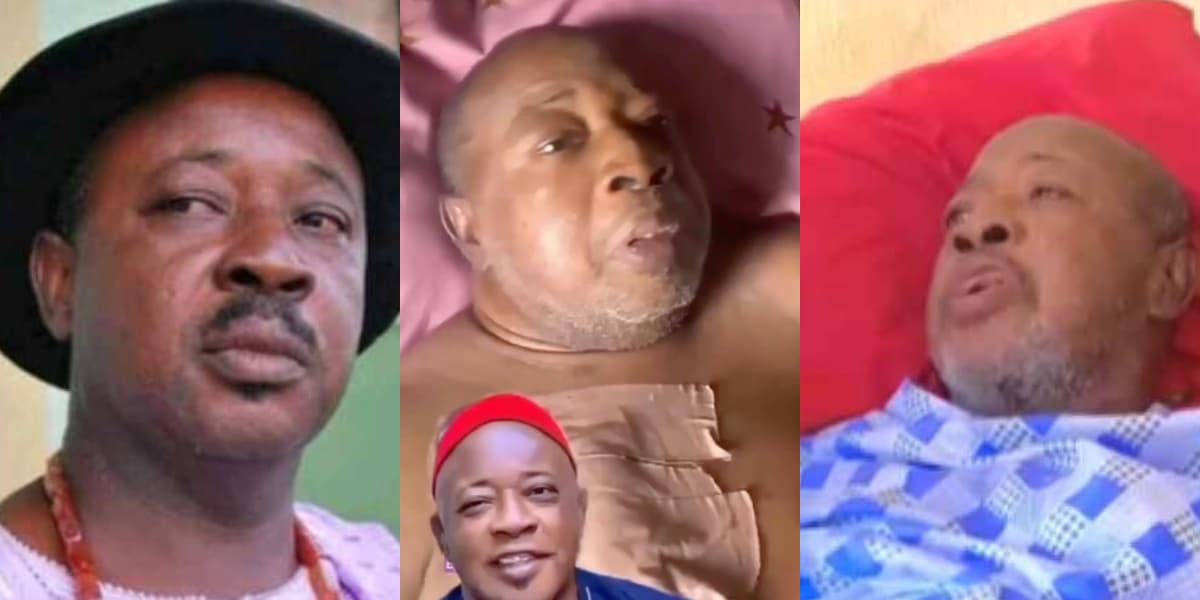 Disturbing Video of Ailing Actor, Amaechi Muonagor on Sickbed Causes Panic – (SEE the VIDEO)