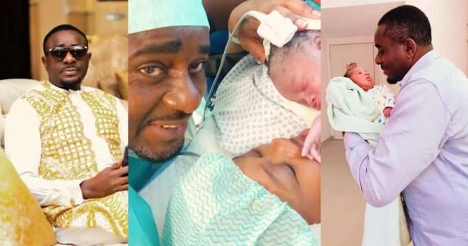 Actor Emeka Ike Welcomes a Baby Girl With His Wife in Germany