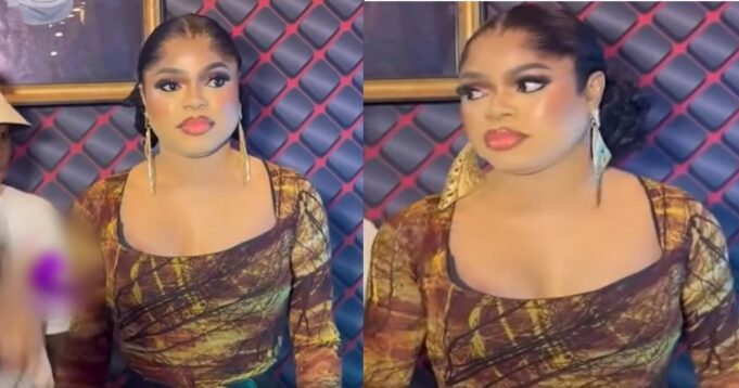 “We Love You Bob” — Fans Gush As Bobrisky’s Beauty Cause Chaos at the Cinema Premiere of the AJAKAJU Movie (VIDEO)
