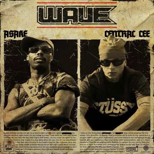 Asake – “Wave” Ft. Central Cee