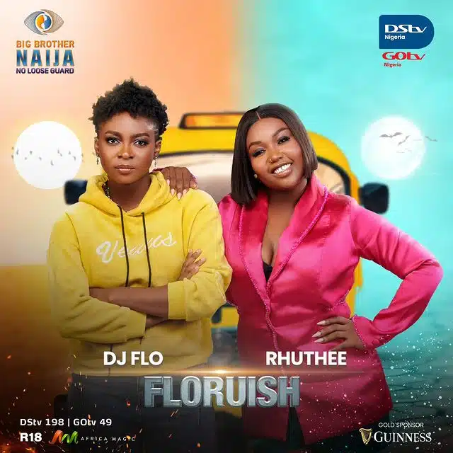 DJ Flo and Rhuthee bbnaija season 9