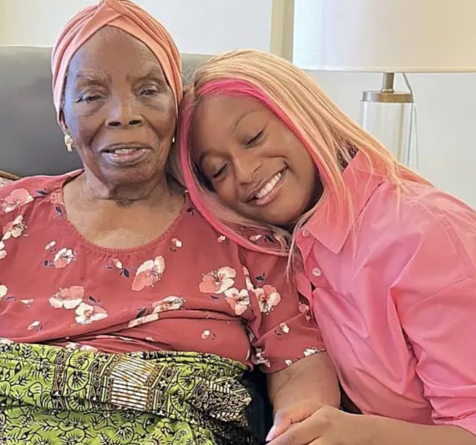 DJ Cuppy Loses Grandmother