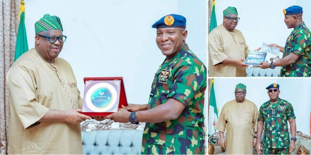 PLATEAU STATE GOVERNOR COMMENDS AIR FORCE for FOSTERING PEACE, CALLS for MORE COLLABORATION