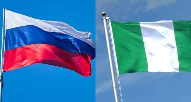 “We Respect Nigeria’s Democracy” – Russia Reacts to Waving of Flags During Protest