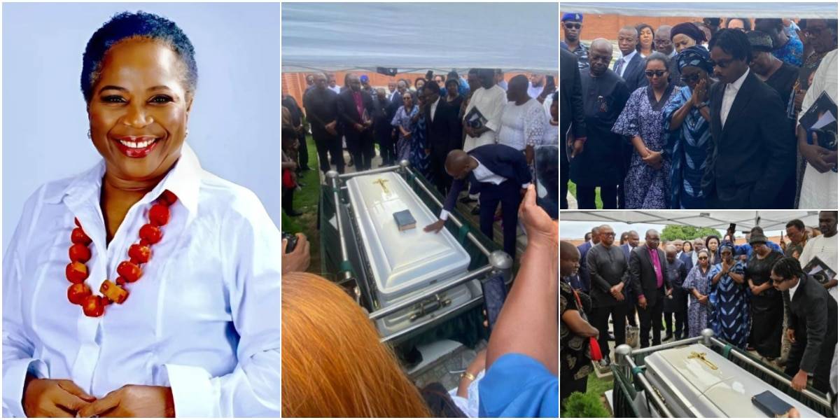 Onyeka Onwenu Finally Laid to Rest in Lagos in Emotional Ceremony