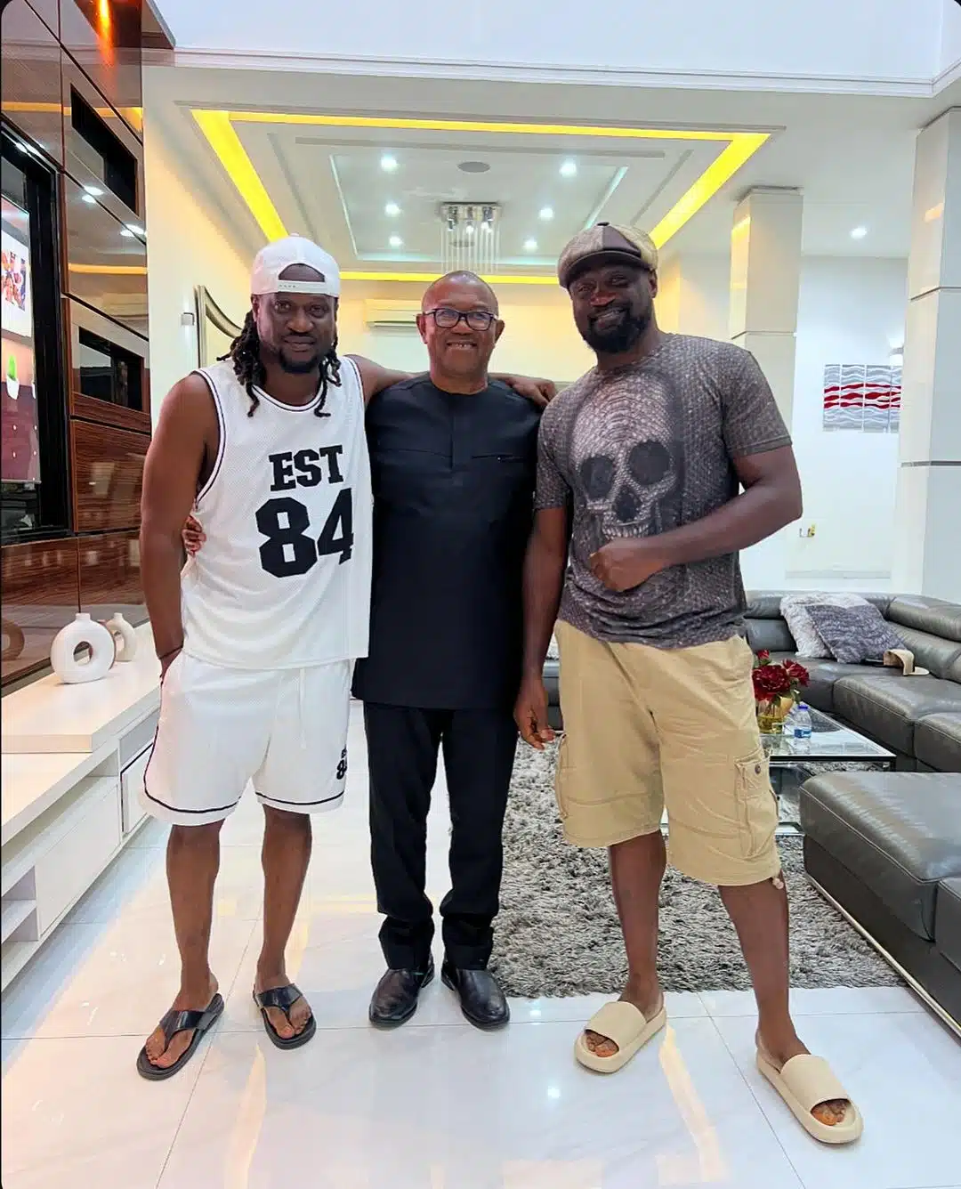 Peter Obi visits PSquare amidst ongoing brotherly beef 