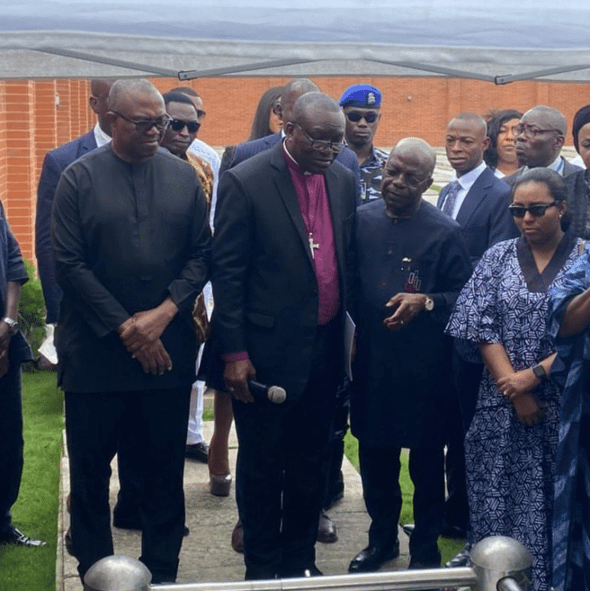 Onyeka Onwenu finally laid to rest in Lagos in emotional ceremony