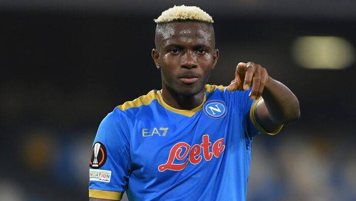 Super Eagles Striker Victor Osimhen Dropped by Napoli