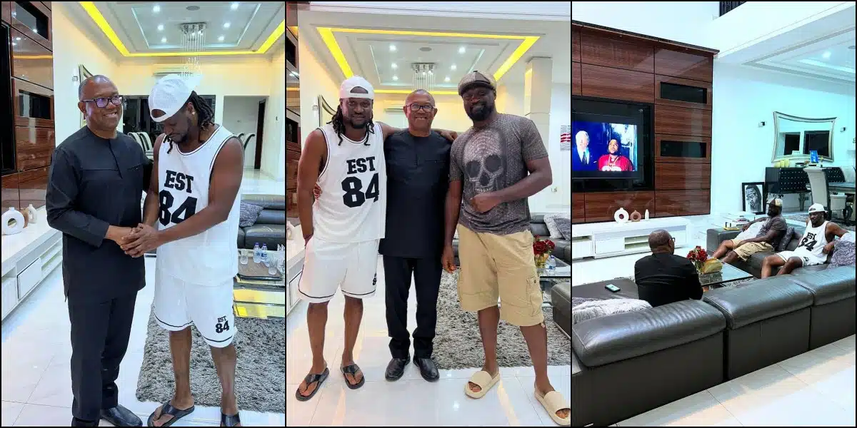 Peter Obi Visits PSquare Amidst Ongoing Brotherly Beef