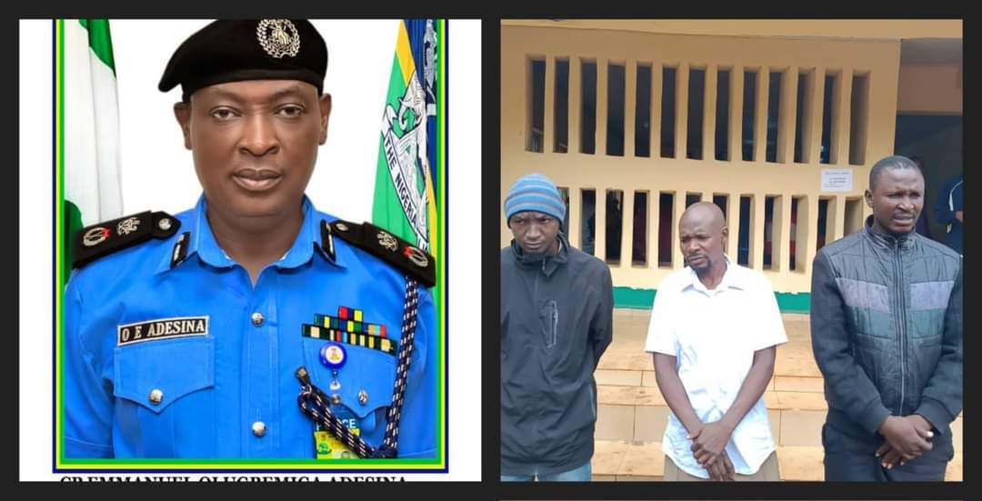 PLATEAU STATE POLICE COMMAND ARRESTS SUSPECTED ONE CHANCE SYNDICATE