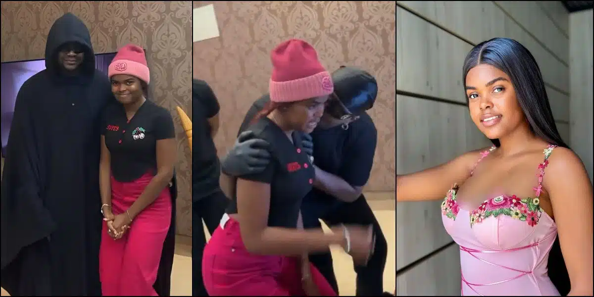 Watch Jadrolita’s Reaction As Kizz Daniel Pecks Her