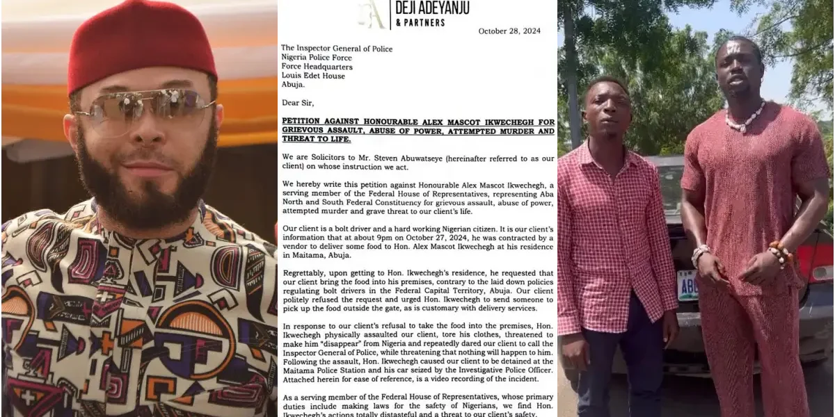 Honorable Alex Ikwechegh Petitioned As Bolt Driver Shares Side of Story