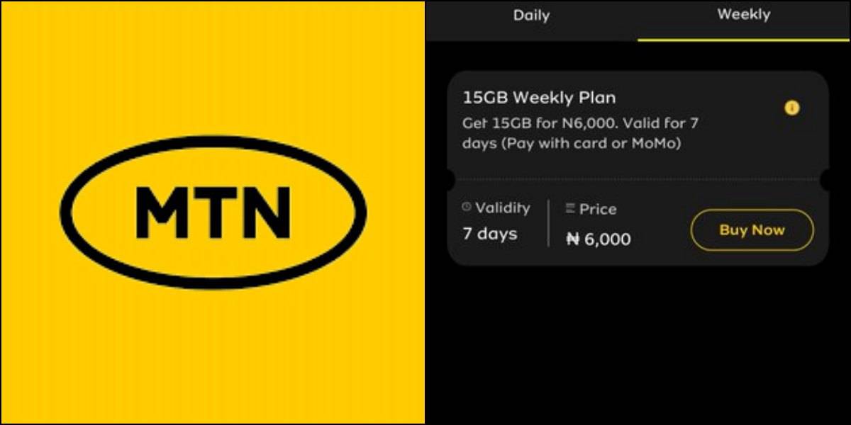 MTN Increases Data Cost of 15GB From N2K to N6K, Nigerians Kick