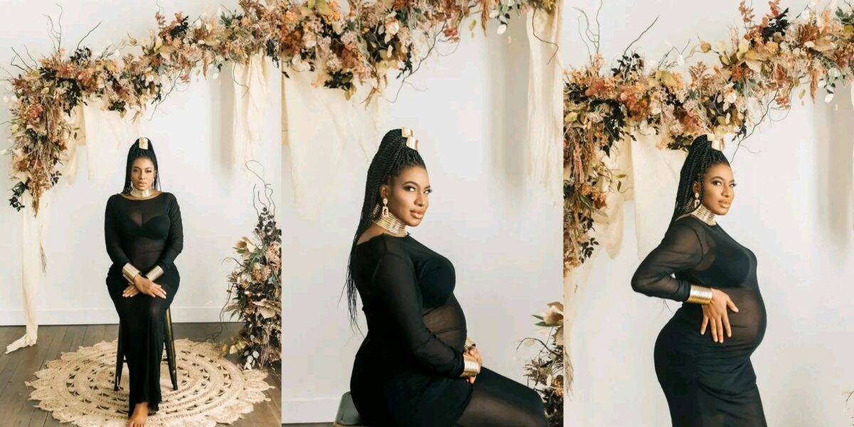 39-Year-Old Nollywood Actress, Chika Ike, Is Pregnant, Shows Off Baby Bump (Pictures)