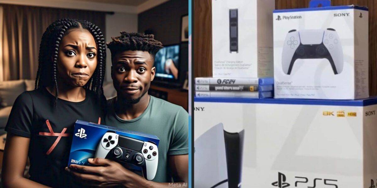 Lady in Tears As Boyfriend Gets PS5 As Valentine’s Gift From Another Woman